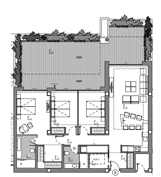 Grundriss DBC05 - Exklusive Golf Suites La Sella Alicante zum Kauf