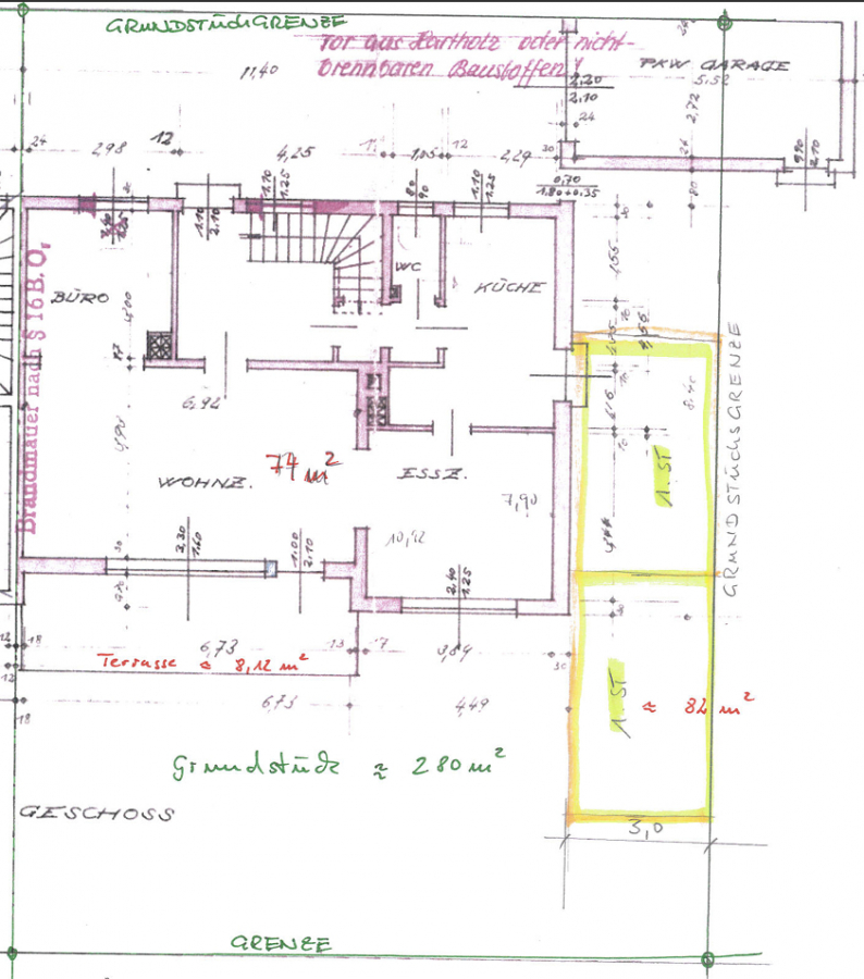 GR EG - Rohdiamant in Bestlage – Doppelhaushälfte mit Ausbaureserve in Augsburg Hochzoll-Süd