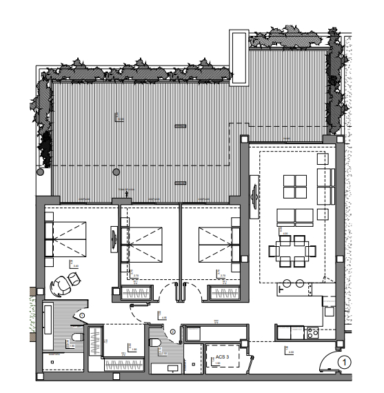Grundriss DBC01 - Exklusive Golf Suites La Sella Denia zum Kauf