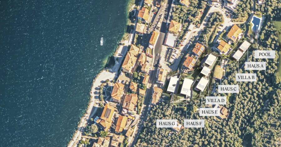 Bild - LUXUS-RESIDENZ MIT SEEBLICK IN BRENZONE – Verkaufsstart – 10 Wohnungen und 2 Villen