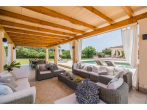 Terrasse - MALLORCA BROKER – Villa mit Tourismuslizenz in Alcudia Bonaire zum Kauf
