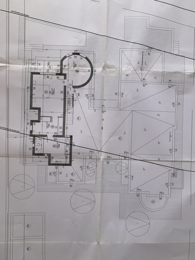 Grundriss OG - Villa in 1. Meereslinie in Cala D´Or zum Kauf