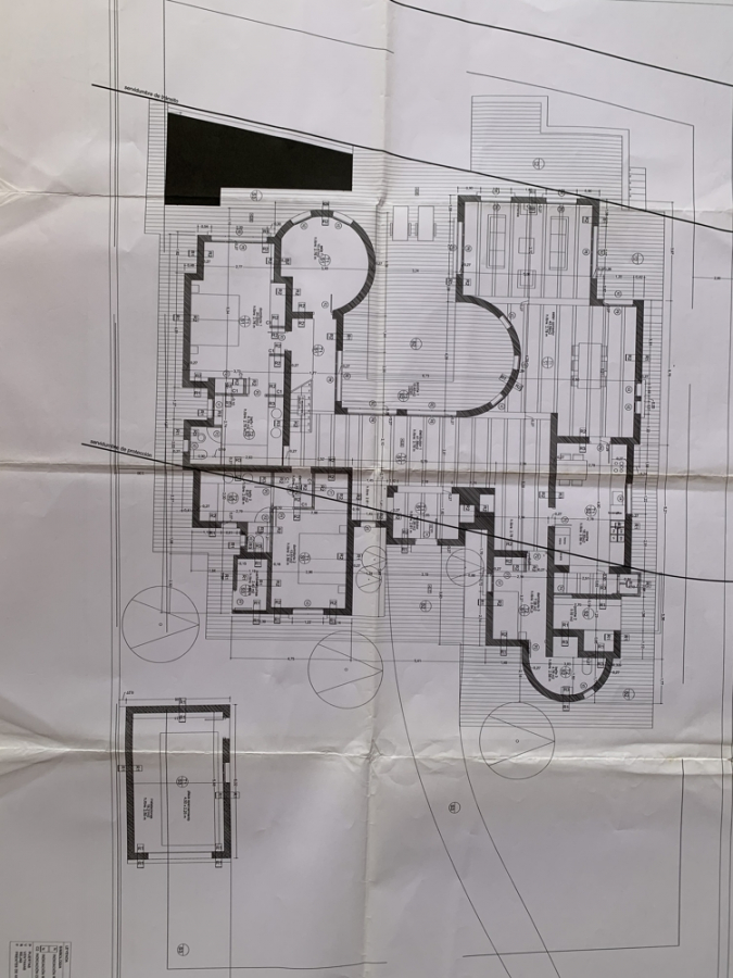 Grundriss EG - Villa in 1. Meereslinie in Cala D´Or zum Kauf