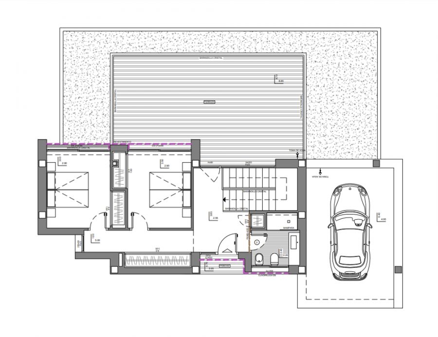Grundriss AJ142 - Villa an der Costa Blanca Benitachell zum Kauf