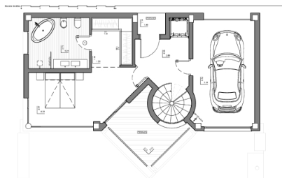 Grundriss obere Etage - KNIPFER IMMOBILIEN – Luxuriöse Villa mit Pool und Meerblick in Altea zum Kauf