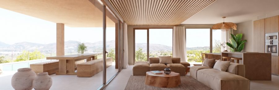 Bild - ECO-RESIDENZ VILLA „AIREN“ mit Pool und 1 Auto oder 2 E-Bikes bei Benissa zum Kauf