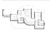 KNIPFER IMMOBILIEN - Moderne Luxusvilla mit Meerblick, Infinity-Pool, 4 Schlafzimmer, Gästeapartment - Grundriss OG
