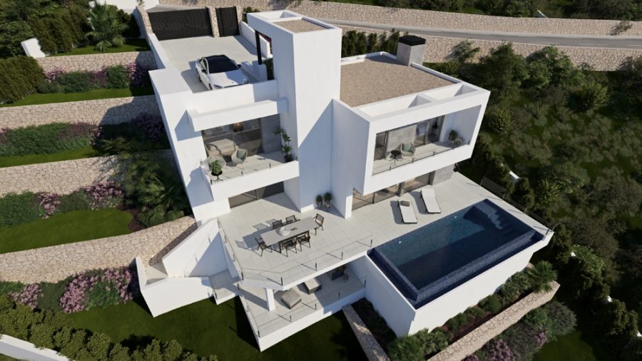 Villa mit Pool in Alicante zum Kauf, 03726 Benitachell / Cumbre del Sol (Spanien), Villa