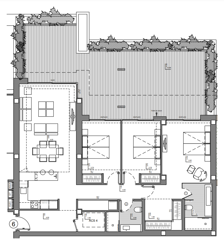 Grundriss DBC06 - Exklusive Golf Suites La Sella Denia zum Kauf