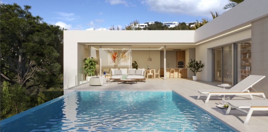 Bild - KNIPFER IMMOBILIEN – Moderne Villa mit Pool und Meerblick an der Costa del Sol