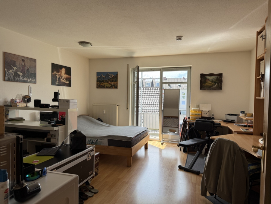 KNIPFER`S IMMOBILIENSCHÄTZE – Kapitalanlage in Haunstetten: Vermietetes Apartment mit Südbalkon, 86179 Augsburg / Haunstetten, Etagenwohnung