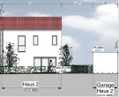 Grundstück mit Baugenehmigung für DHH in der Schafweidsiedlung in Augsburg-Göggingen - Haus 2 West