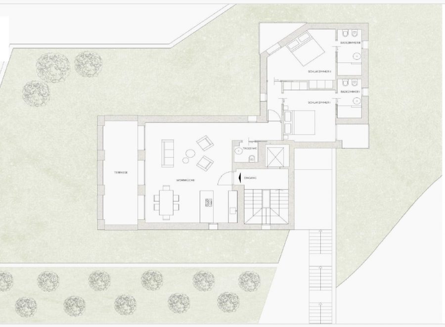 Bild - Neubauwohnung mit Seeblick in Garda – Gemeinschaftspool und Garage