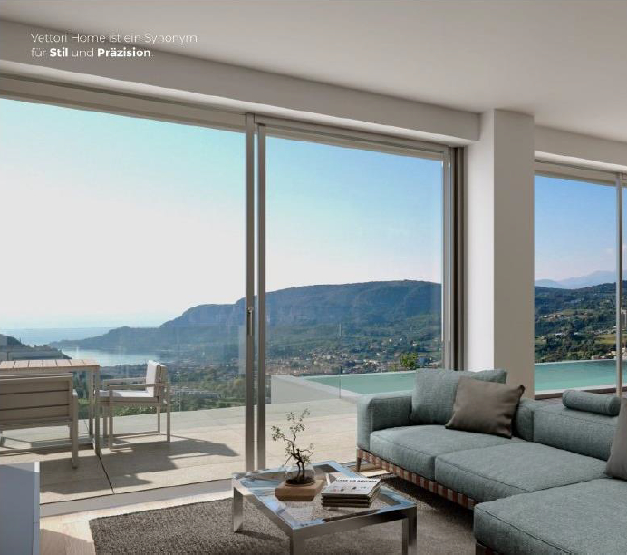 Bild - Costermano – Neubauprojekt – Luxuriöse Villa mit Infinitypool und Seeblick zum Kauf