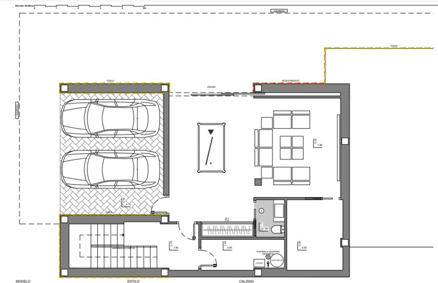 Grundriss AJ063 - Villa an der Costa Blanca Benitachell zum Kauf
