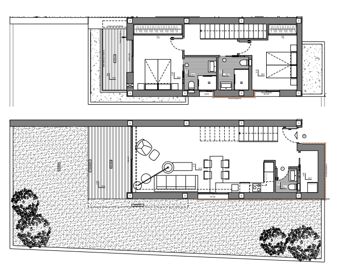 Grundriss PG035 - Wohnung in Benitachell Costa Blanca zum Kauf