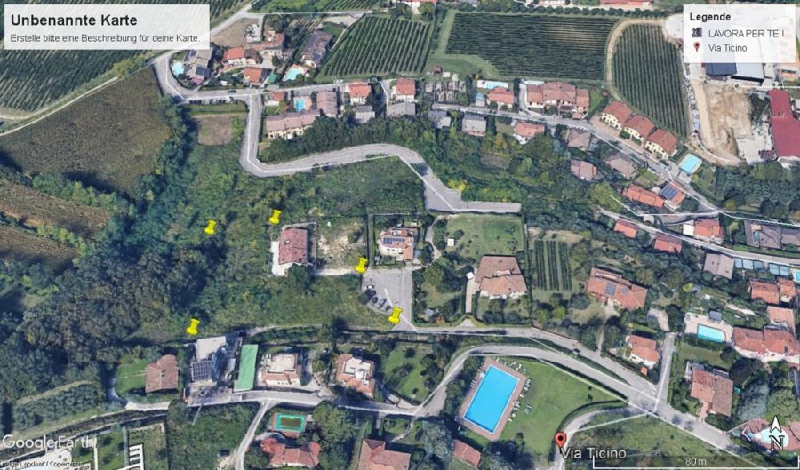 Peschiera Lage 1 - Grundstück mit unverbaubarem Seeblick in Peschiera del Garda zum Kauf!